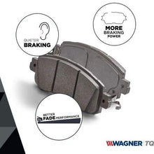 Wagner ThermoQuiet Brake Pads Front and Rear For 12-10 LEXUS TRUCK GX460, 09-03 LEXUS TRUCK GX470, 11-03 TOYOTA TRUCK 4 Runner, 12-07 TOYOTA TRUCK FJ Cruiser, 07-03 TOYOTA TRUCK Sequoia, 12-05 TOYOTA