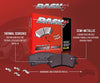 Dash 4 MD632 Premium Brake Pad, Semi-Metallic