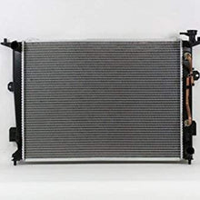 Radiator - Pacific Best Inc For/Fit 13085 09-3/10 Hyundai Genesis Sedan 4.6L 2012 Genesis 4.6L 12-14 Genesis 5.0L Plastic Tank Aluminum 1 Row w/TOC