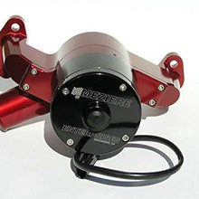 Meziere WP301R Red 55GPM Hi-Flow Electric Water Pump for Small Block Chevy