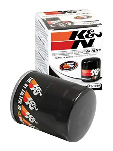 K&N Premium Oil Filter: Designed to Protect your Engine: Compatible with Select ACURA/HONDA/NISSAN/ MITSUBISHI Vehicle Models (See Product Description for Full List of Compatible Vehicles), PS-1010