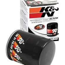 K&N Premium Oil Filter: Designed to Protect your Engine: Compatible with Select ACURA/HONDA/NISSAN/ MITSUBISHI Vehicle Models (See Product Description for Full List of Compatible Vehicles), PS-1010