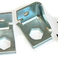 Inline Tube (E-2-5) Brake Hose Bracket Pair Compatible with 1969-72 GM A-body With Factory Disc Brake