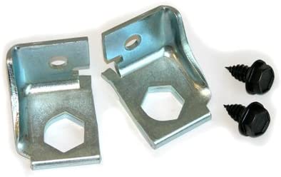 Inline Tube (E-2-5) Brake Hose Bracket Pair Compatible with 1969-72 GM A-body With Factory Disc Brake