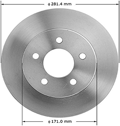 Bendix Premium Drum and Rotor PRT1621 Front Brake Rotor