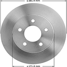 Bendix Premium Drum and Rotor PRT1621 Front Brake Rotor