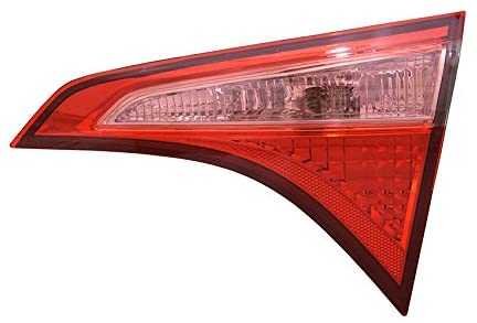 Rareelectrical NEW INNER RIGHT TAIL LIGHT COMPATIBLE WITH TOYOTA COROLLA L LE 2017 81580-02A50 8158002A50 TO2803135