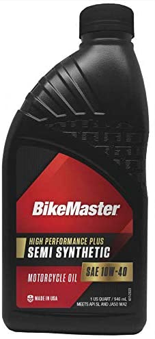 Bikemaster 1 Qtbm Semisyn M/C Oil 10W40 Qt 532316 New