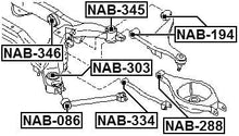 55470-Fg000 / 55470Fg000 - Arm Bushing Rear Arm For Nissan