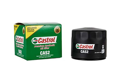 Castrol CAS2 20,000 Mile Premium Synthetic Oil Filter