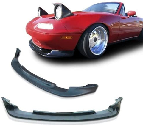 Mazda Miata NA MX5 GV Style Urethane Front Bumper Lip Chin Spoiler For 90-97 Models