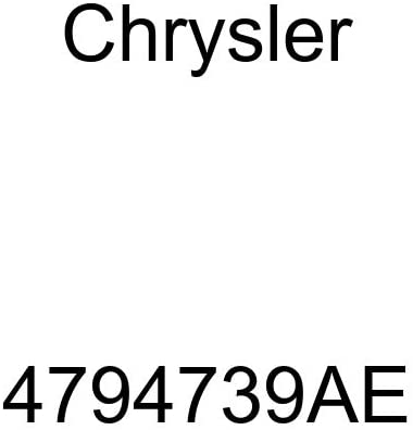 Genuine Chrysler 4794739AE Electrical Unified Body Wiring