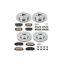 Power Stop KOE4100 Autospecialty Front and Rear Replacement Brake Kit-OE Brake Rotors & Ceramic Brake Pads