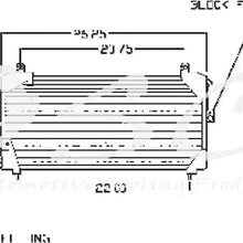 OSC Cooling Products 4867 New Condenser