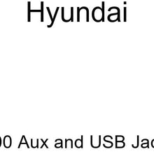 Genuine Hyundai 96120-3N700 Aux and USB Jack Assembly