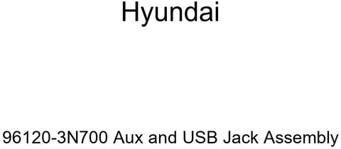 Genuine Hyundai 96120-3N700 Aux and USB Jack Assembly