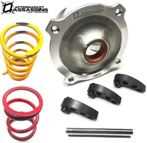 Aftermarket Assassins Clutch Kit Polaris RZR XP 1000 2016-20 Stock Load Helix Keep Engine Braking - Kit also includes Roller Conversion Kit