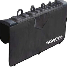 atliprime Truck Tailgate Pickup Pads 54" Bike Tailgate Cover with 2 Tool Pockets for Bicycle Rack with 5 Points