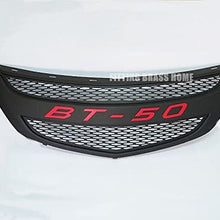 NEW Front Grille Grill Cover Trim for Mazda Bt50 Bt-50 PRO 2012-2014 Pickup Truck (Red Logo)