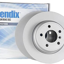 Bendix Premium Drum and Rotor BPR5390 Rear Euro Brake Rotor (2 Rotors/1 Pair in Box)