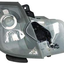 Fits Cadillac CTS 2003-2007 Headlight Assembly w/HID Passenger Side GM2503315