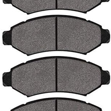 TOPEX Front Semi-Metallic Brake Pads MD0914 for Honda Accord Civic CRV Element