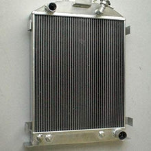 MONROE RACING U0133 64mm 3 core aluminum radiator+16" fan for 1932 FORD HIBOY HI-BOY CHEVY engine