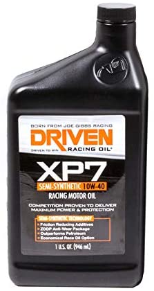 Joe Gibbs Performance 01706 XP7 10w-40 Synthetic Oil1 Qt Bottle