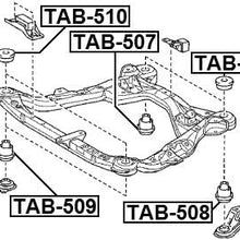 FEBEST TAB-507 Body Bushing