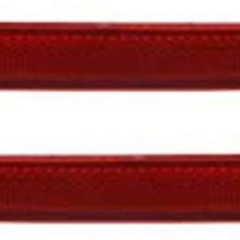 For 2011-2017 Honda Odyssey Pair Driver and Passenger Side Rear Bumper Reflector CAPA Certified HO1184100 HO1185100 - Replaces 33555-TK8-A01 33505-TK8-A01 ;