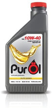 PurOl Elite Synthetic Motor Oil 10w40 12 X 1-liter Bottle