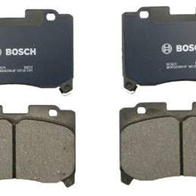 Bosch BC629 QuietCast Premium Ceramic Disc Brake Pad Set For 1993-1998 Toyota Supra; Front