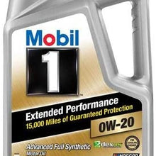 Hopkins Super Funnel Bundle with Mobil 1 Extended Performance Full Synthetic Motor Oil 0W-20, 5-Quart, Single