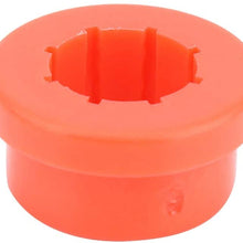 Qiilu 12pcs LCA Red Bushings, Replacement Bushings Lower Control Arm Rear Camber Fit for Civic Integra Red