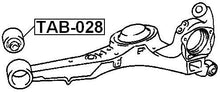 4872542011 - Arm Bushing (for Rear Control Arm) For Toyota - Febest
