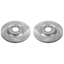 Power Stop AR83087XPR Front Evolution Drilled & Slotted Rotor Pair