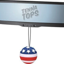 Tenna Tops Patriotic USA American Flag Car Antenna Topper / Rear View Mirror Dangler / Desktop Spring Stand Bobble