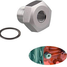 Male M16X1.5 Female 1/8 NPT LS1 LS Oil Pressure Sensor Adapter LS Engine Swap -QC001_CGJT_Y1