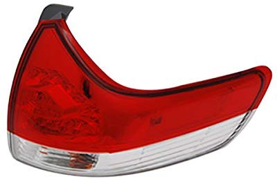HEADLIGHTSDEPOT Tail Light Compatible with Toyota Sienna Right Passenger Side Outer Tail Light For Use On All Models