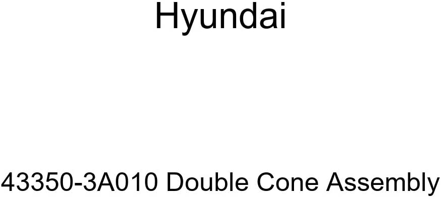 Genuine Hyundai 43350-3A010 Double Cone Assembly