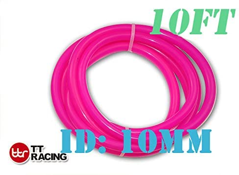 10mm (3/8) Silicone Vacuum Tube Hose Tubing Hose for Air Coolant – 10ft 3m Pink