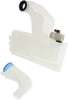 Windshield Washer Tank Assembly compatible with Acura RL 96-99 W/Pump Inlet and Cap 3.5L