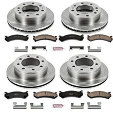 Power Stop KOE2073 Autospecialty Front and Rear Replacement Brake Kit-OE Brake Rotors & Ceramic Brake Pads