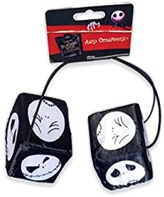 Nightmare Before Christmas Jack Skellington Dice Auto Ornamentz- 3