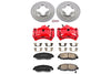 Power Stop KC697 1-Click Performance Front Brake Kit with Calipers