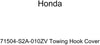 Honda Genuine 71504-S2A-010ZV Towing Hook Cover