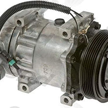 Global Parts Distributors - New A/C Compressor Fits 97-01 WRANGLER (6511608)