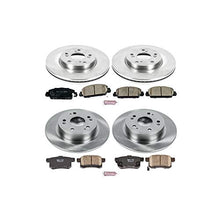 Power Stop KOE6778 Autospecialty Front and Rear Replacement Brake Kit-OE Brake Rotors & Ceramic Brake Pads