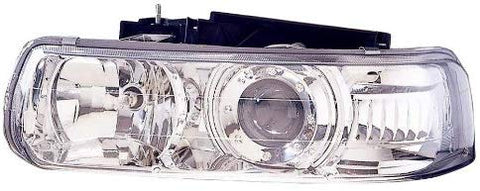 Depo 335-1119PXAS Chrome Headlight Projector Assembly