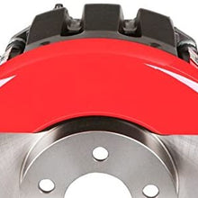 MGP Caliper Covers 32016SMOPRD Red Brake Covers Fits 2011-2019 Chrysler 300 (Dual Piston Front Caliper) Engraved with Mopar (Front/Rear Covers; Set of 4)